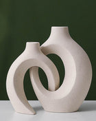 Modern Abstract Ceramic Vases Set - MagicGardens