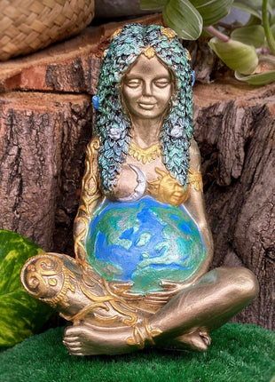 Goddess Gaia Meditation statue - Mother Earth
