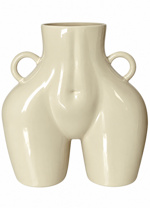Nude Woman Butt Ceramic Vase
