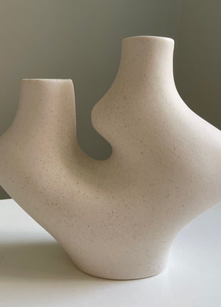 Organic Abstract Ceramic Vase