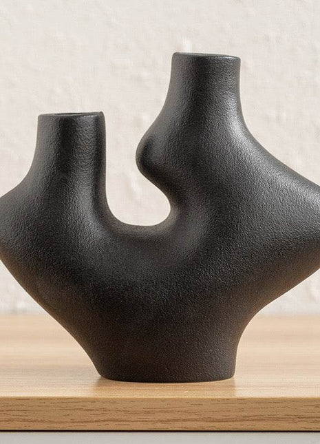Organic Abstract Ceramic Vase - MagicGardens