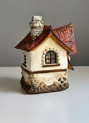 Rustic Stone Cottage – Miniature House for Terrariums & Fairy Gardens