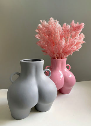 Nude Woman Butt Ceramic Vase - Perfect Body Feminine Form in Your Home Decor