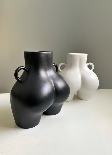 Nude Woman Butt Ceramic Vase - Perfect Body Feminine Form