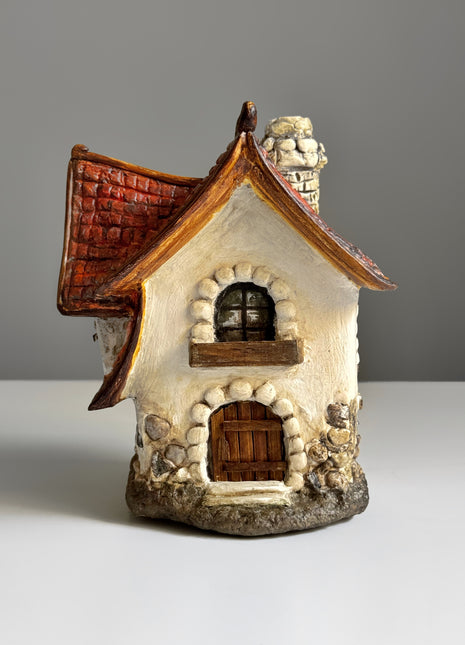 Rustic Stone Cottage – Miniature House for Terrariums & Fairy Gardens