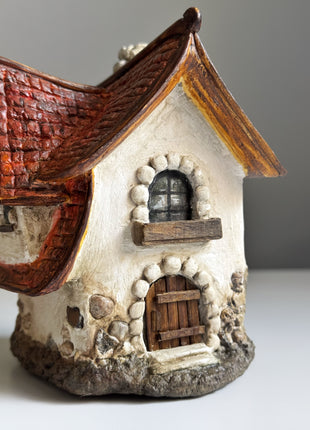 Rustic Stone Cottage – Miniature House for Terrariums & Fairy Gardens
