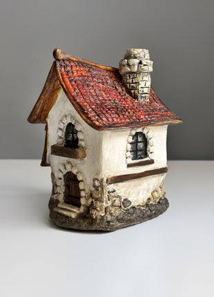 Rustic Stone Cottage – Miniature House for Terrariums & Fairy Gardens