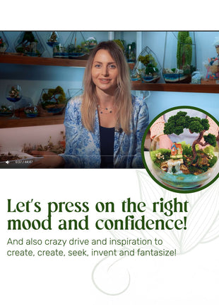 terrarium intensive course inspiration motivation and confidence for handmade creators