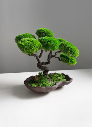 Handmade Lucky Tree Bonsai - Elegant Zen Décor