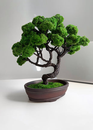 Elegant Japanese Table Home Décor, Modern Artificial Bonsai